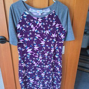 LulaRoe Julia patterned dress size S NWT